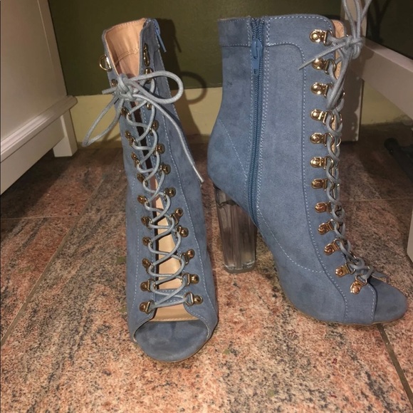 Fashion Nova Clear Heel - Picture 3 of 7